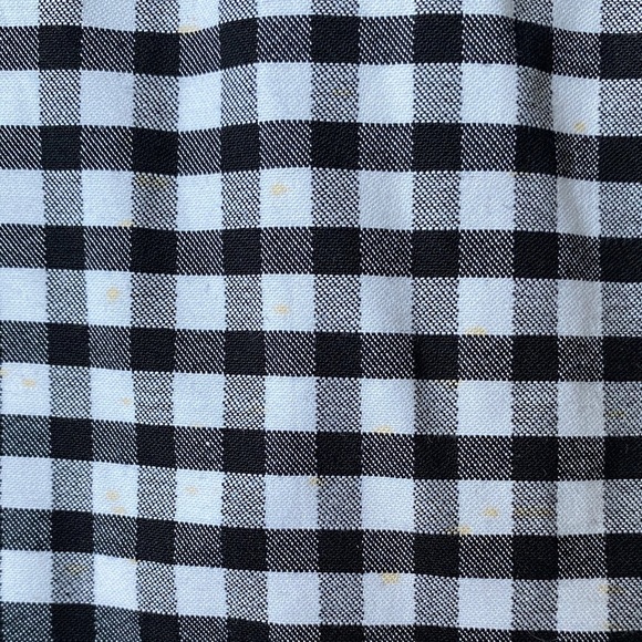 NWT Guess Women’s Gingham Off-Shoulder Mini Dress Size 2 - Picture 6 of 7